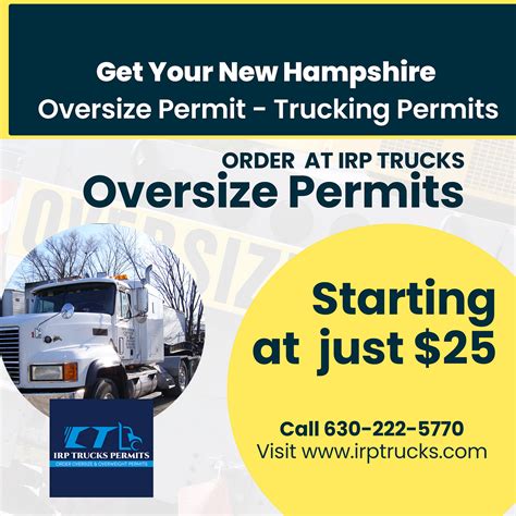 new hampshire oversize permit.